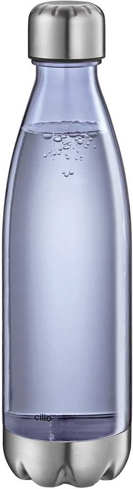 Cilio Elegante Láhev na vodu, 700 ml, průhledná modrá