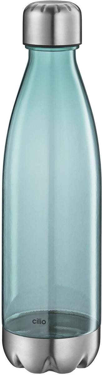Cilio Elegante Láhev na vodu, 700 ml, průhledná zelená