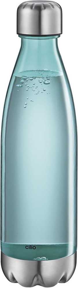 Cilio Elegante Láhev na vodu, 700 ml, průhledná zelená