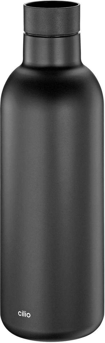 Cilio Termoláhev na vodu Deluxe, 650 ml, matná černá