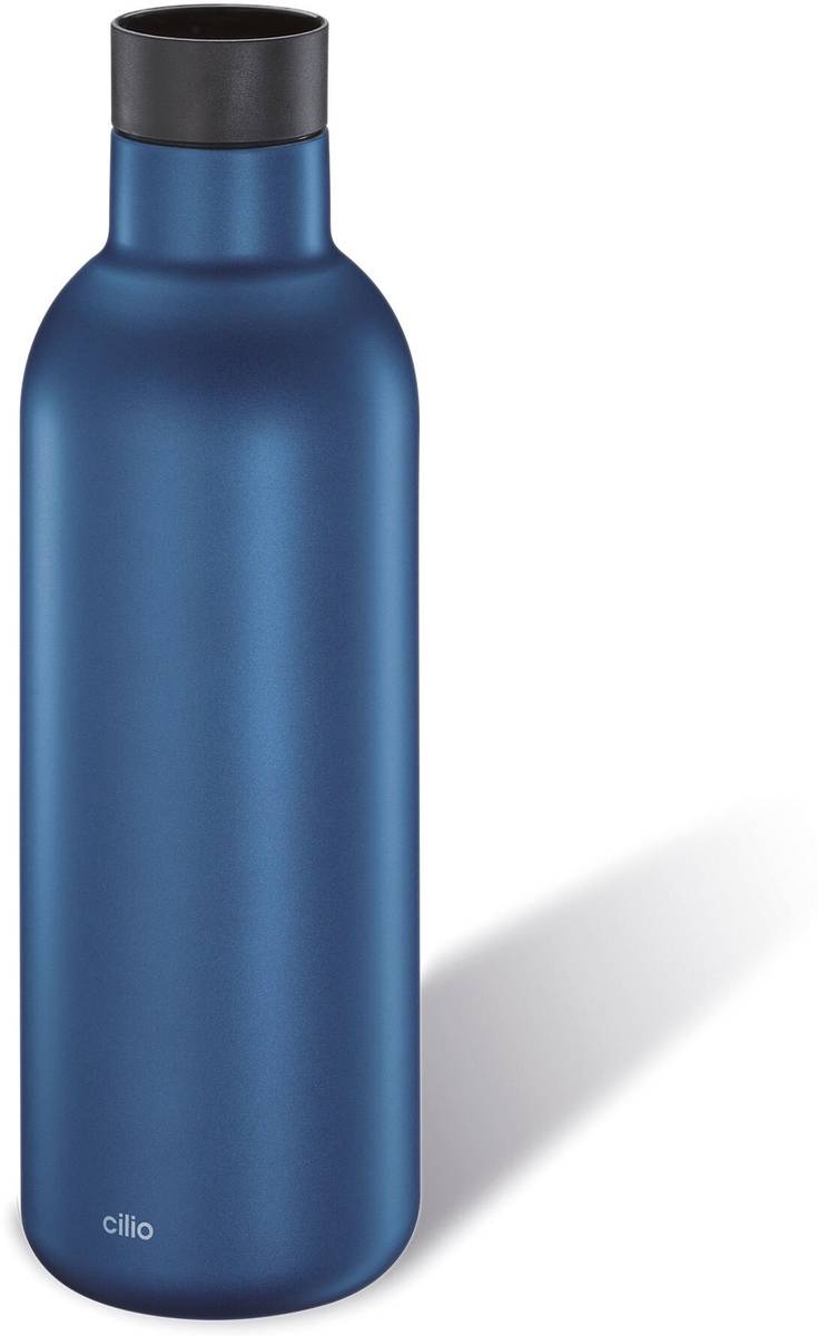 Cilio Termoláhev Deluxe, 650 ml, matně modrá