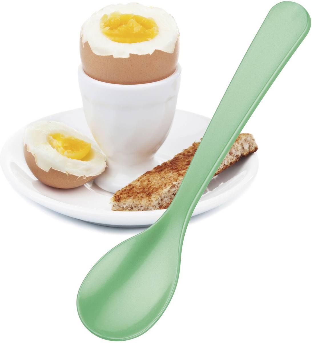 Cilio Lžička na vajíčko Colore, zelená