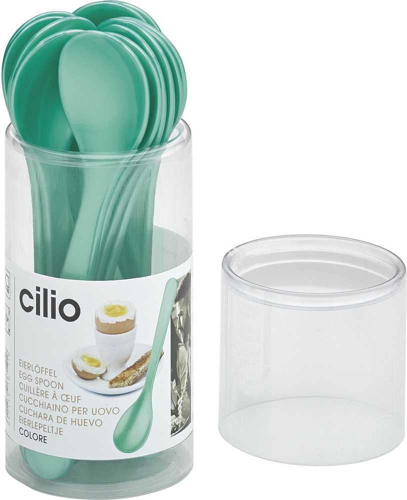 Cilio Lžička na vajíčko Colore, zelená