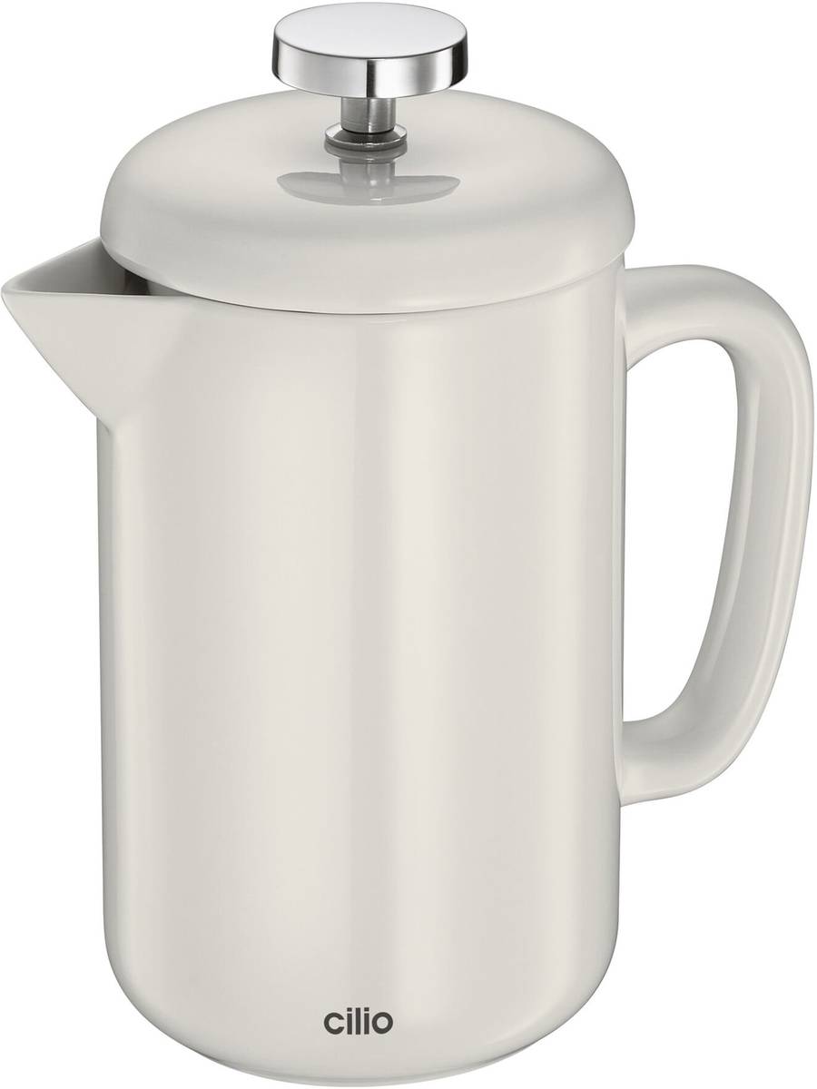 Cilio French press Bianca, pro 4 šálky