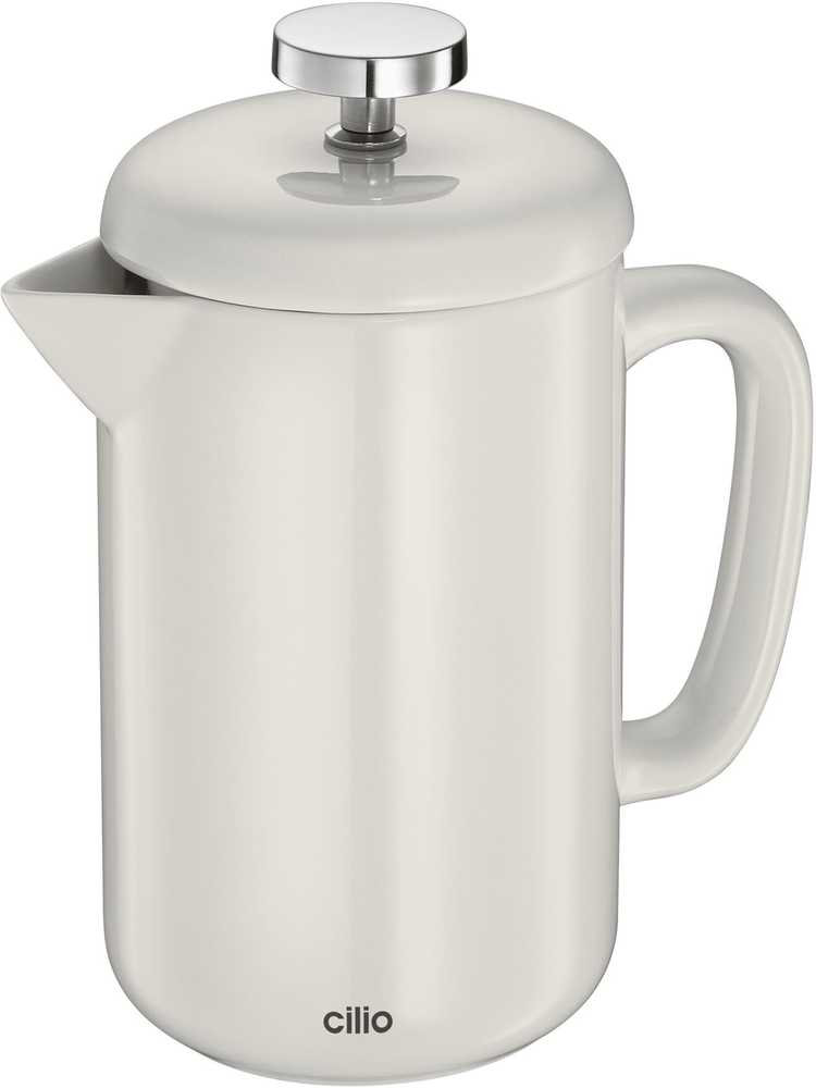 Cilio French press Bianca, pro 4 šálky