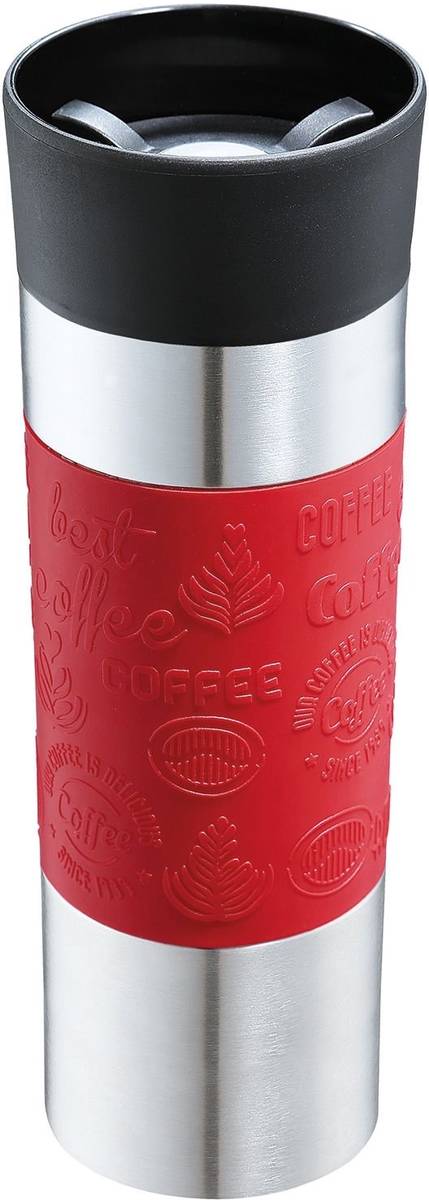 Cilio Viaggio Termohrnek 500 ml, červená