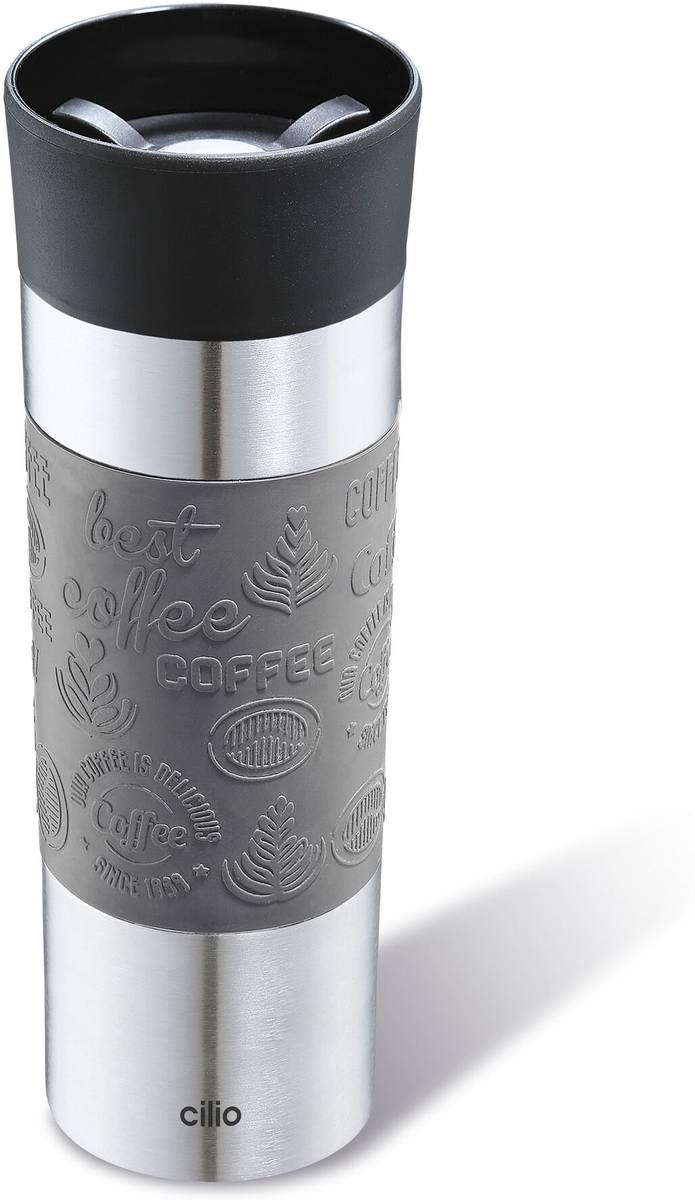 Cilio Viaggio Termohrnek 500 ml, šedá