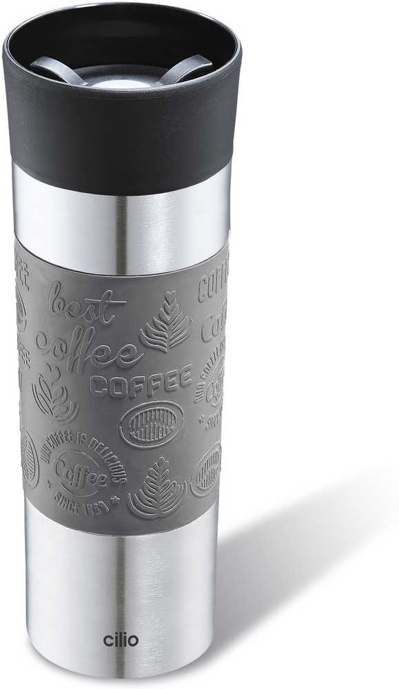 Cilio Viaggio Termohrnek 500 ml, šedá