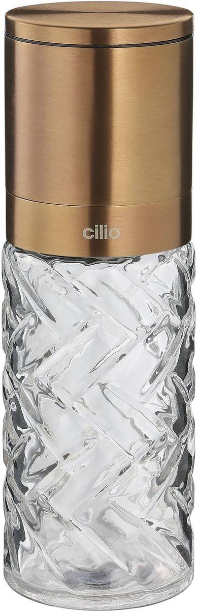 Cilio Mlýnek na sůl nebo pepř Cristallo, měděná