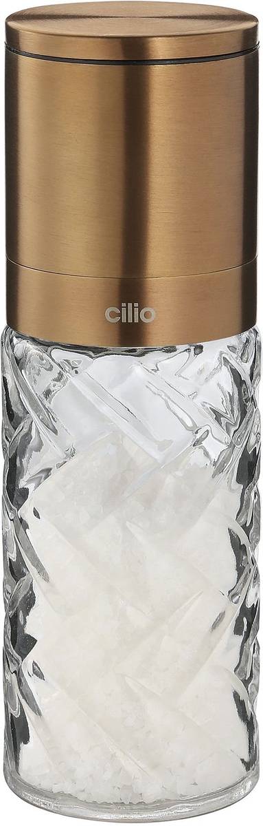 Cilio Mlýnek na sůl nebo pepř Cristallo, měděná