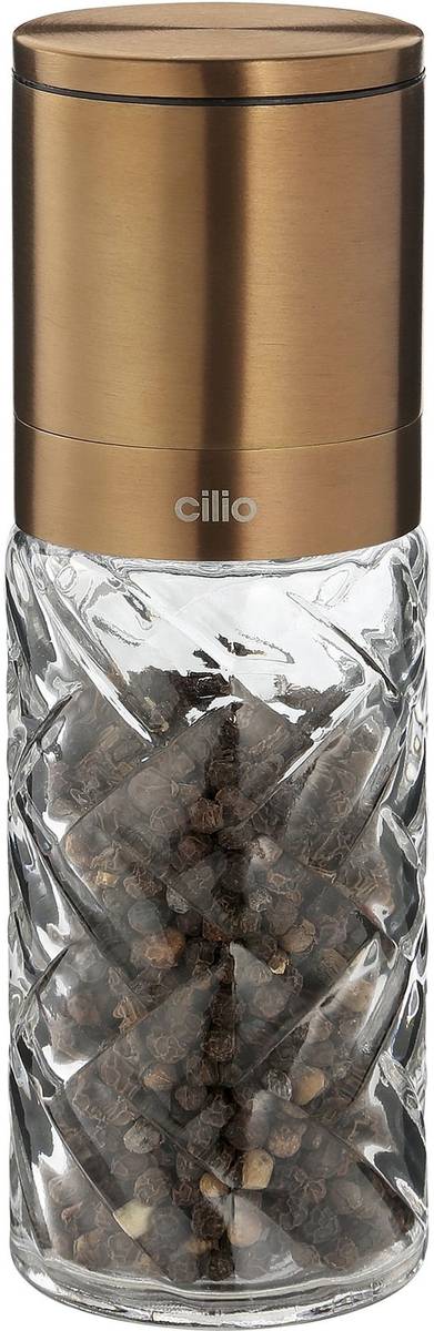 Cilio Mlýnek na sůl nebo pepř Cristallo, měděná