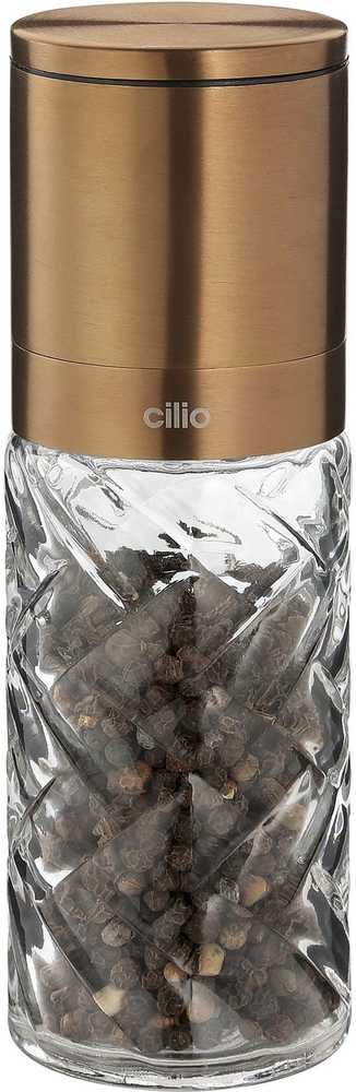 Cilio Mlýnek na sůl nebo pepř Cristallo, měděná
