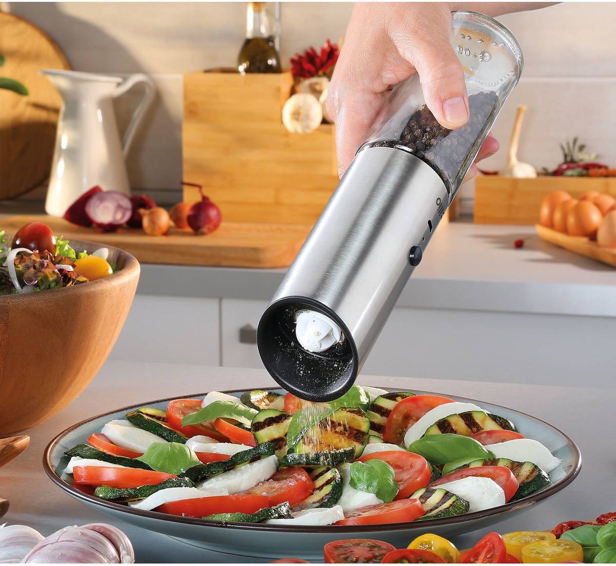 Cilio Elektrický mlýnek na sůl nebo pepř Collina