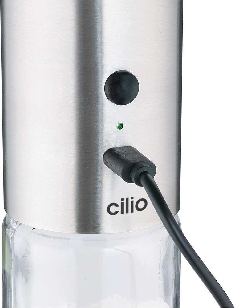 Cilio Elektrický mlýnek na sůl nebo pepř Collina