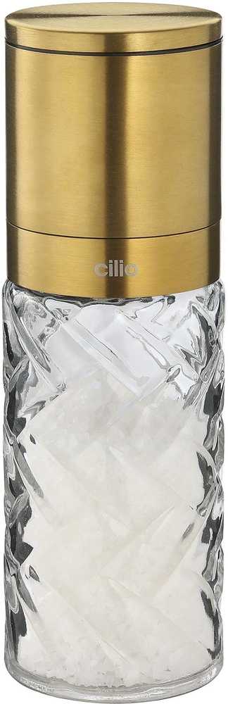 Cilio Mlýnek na sůl nebo pepř Cristallo, zlatá