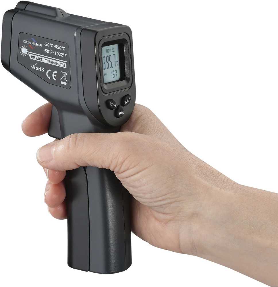 Küchenprofi Bezkontaktní infračervený teploměr