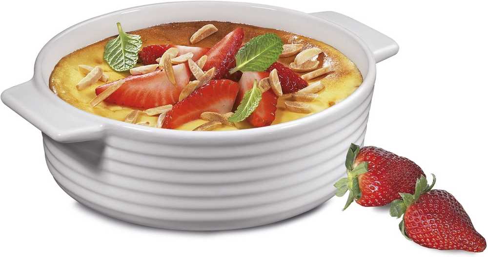 Küchenprofi Zapékací miska s rukojeťmi Burgund, kulatá, 16 cm