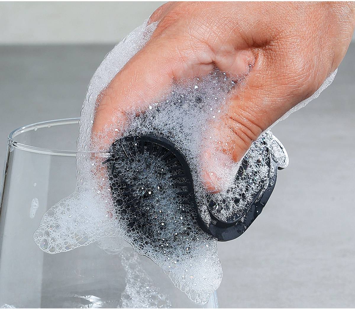 Küchenprofi Trend Silikonová houbička, černá