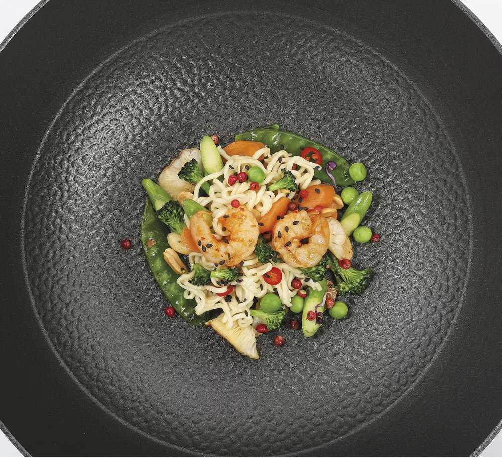 Küchenprofi Pánev Wok Country, 28 cm, černá