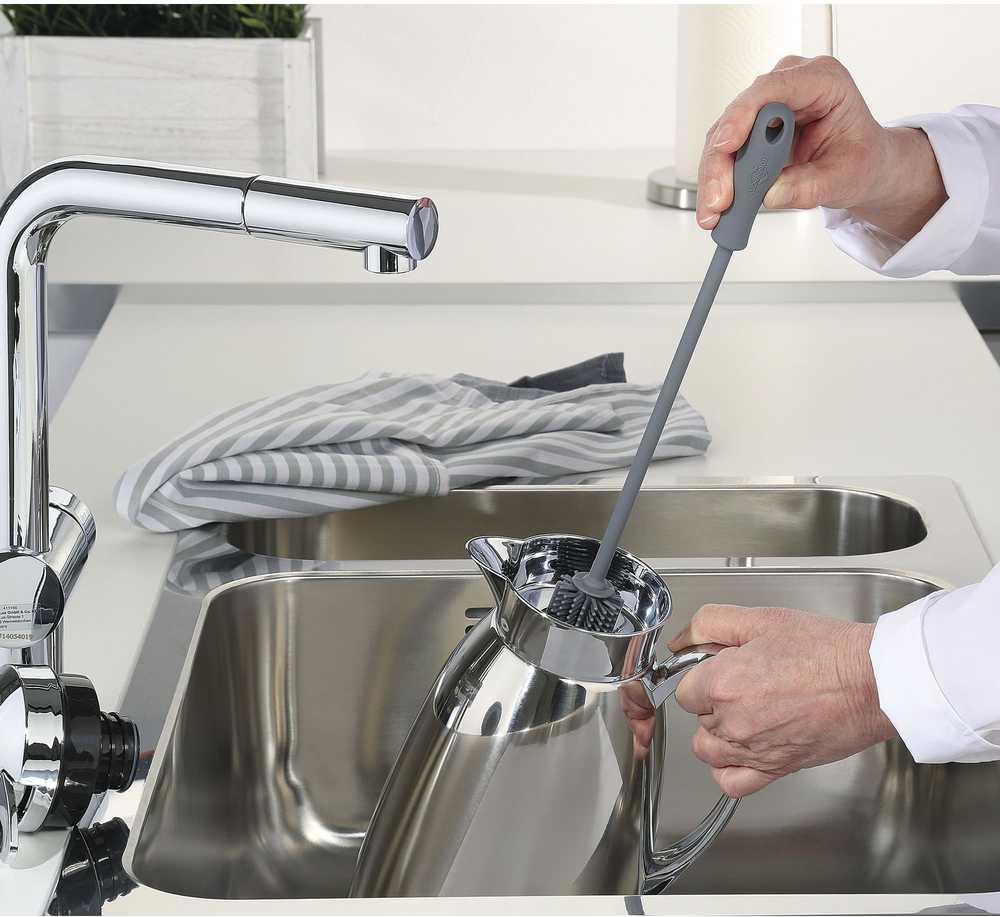 Küchenprofi Trend Kartáč na láhve, šedá