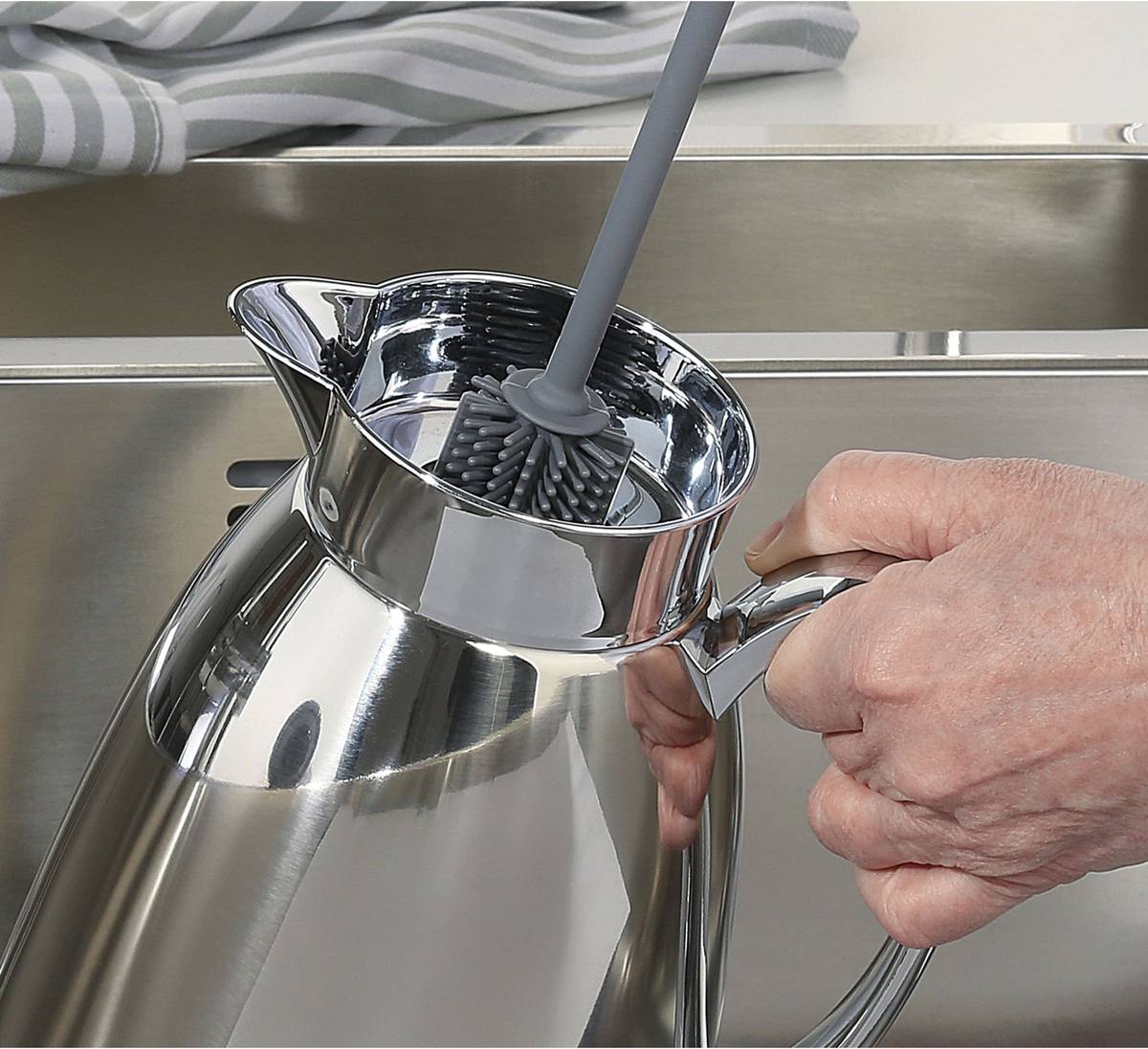 Küchenprofi Trend Kartáč na láhve, šedá