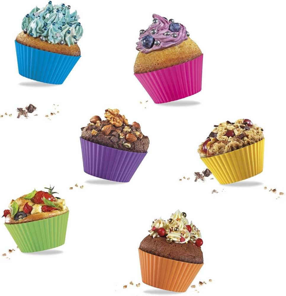 Küchenprofi Formičky na muffiny, 7 cm, 6 ks
