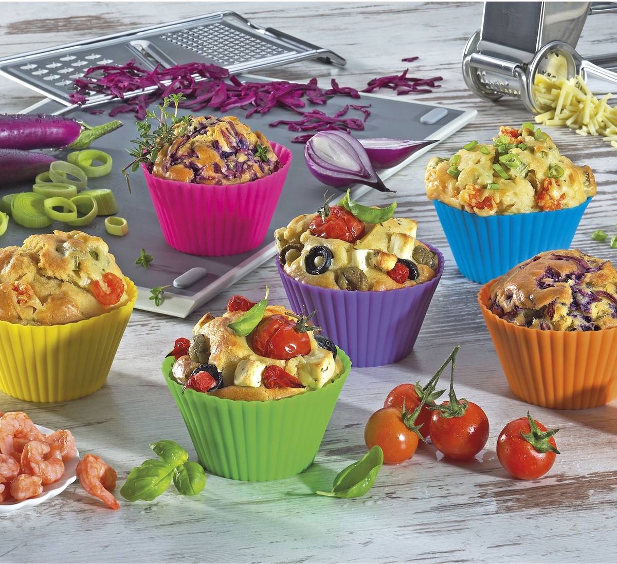 Küchenprofi Formičky na muffiny, 7 cm, 6 ks