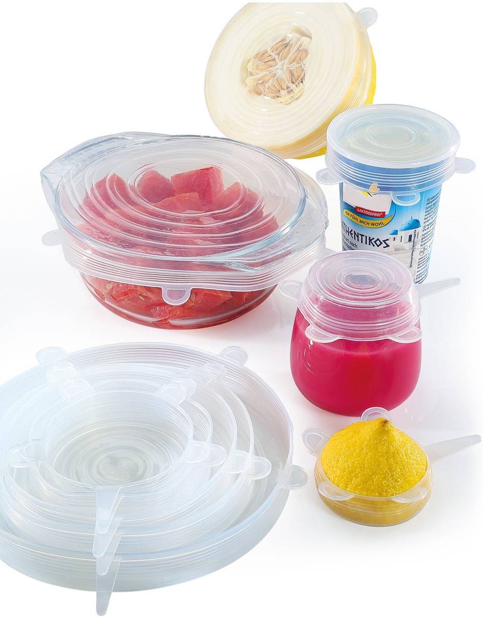 Küchenprofi Sada silikonových víček Stretch, 6 ks