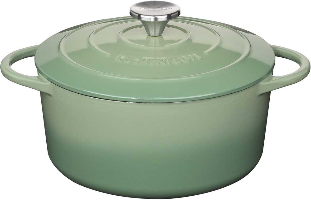 Küchenprofi Litinový hrnec, 24 cm, zelená