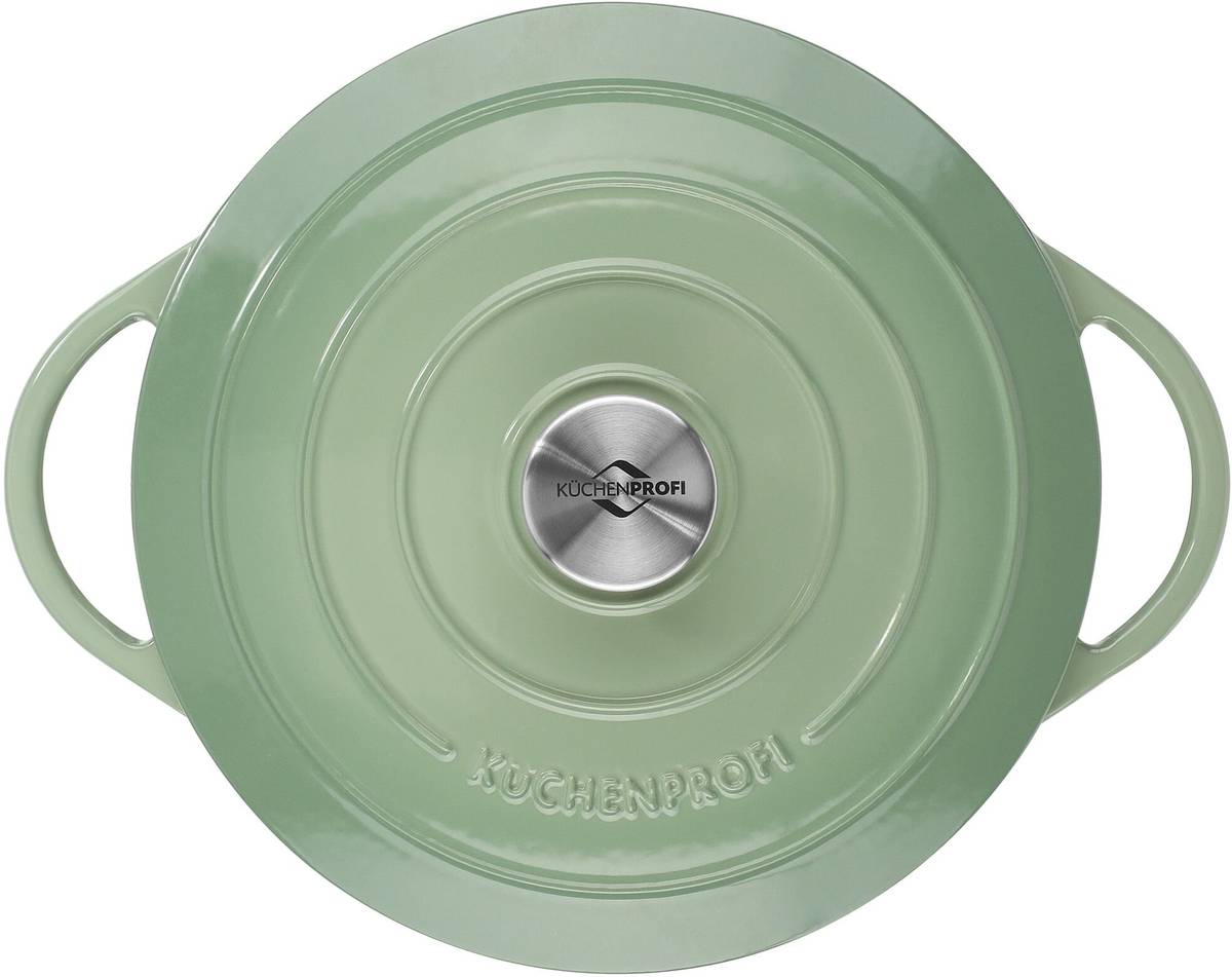 Küchenprofi Litinový hrnec, 24 cm, zelená