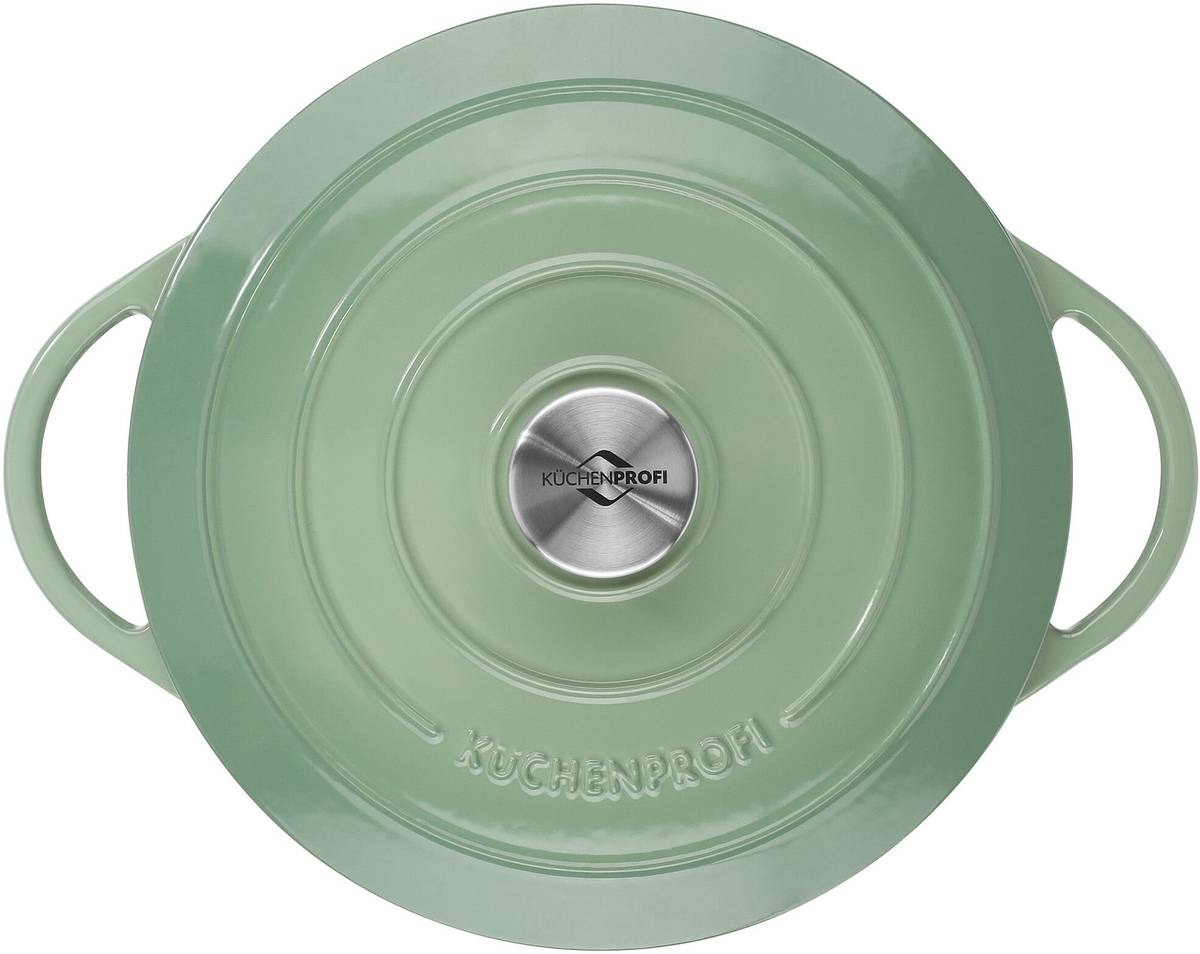 Küchenprofi Litinový hrnec, 24 cm, zelená