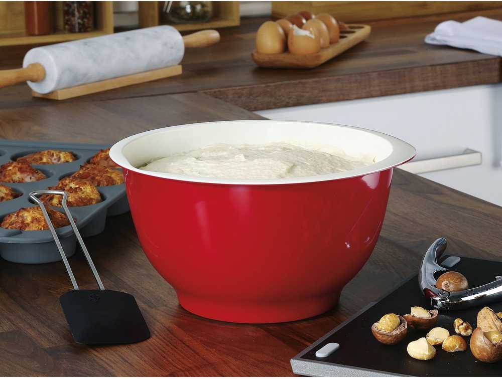 Küchenprofi Mísa na mixování, 3 l, červená