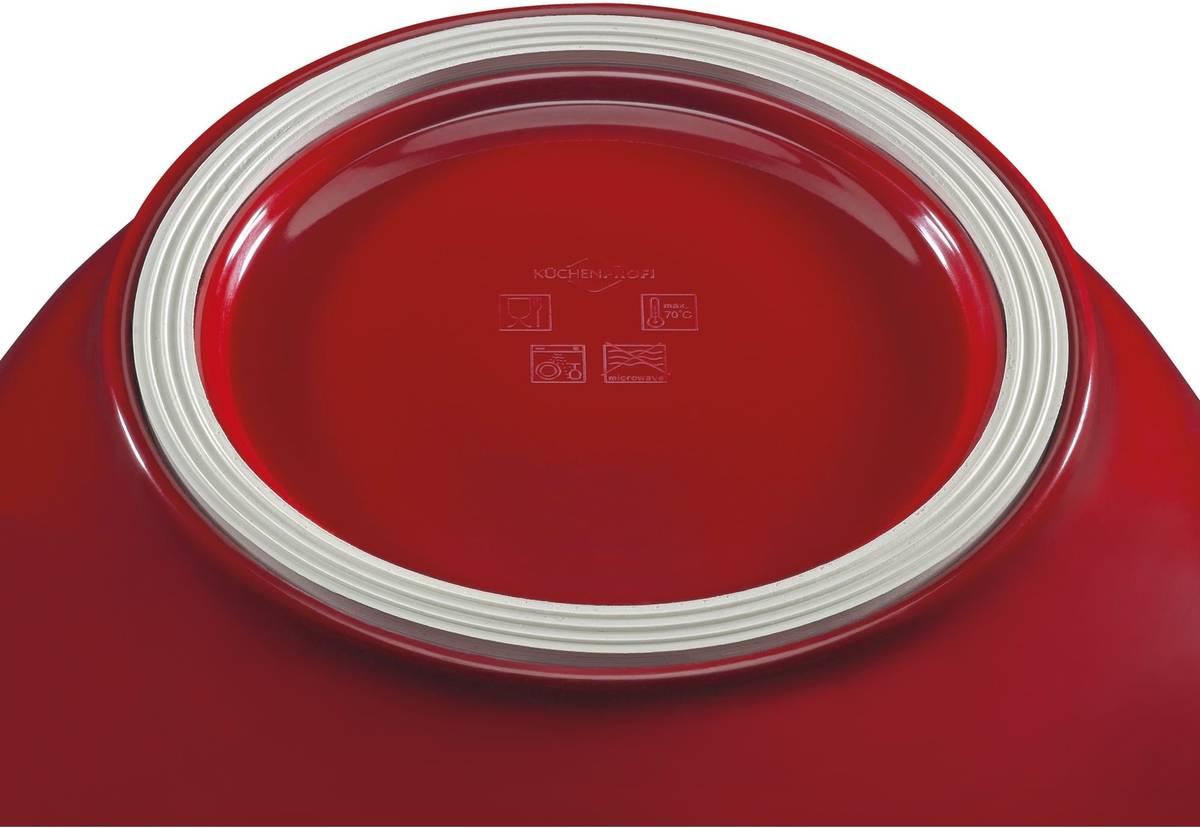 Küchenprofi Mísa na mixování, 3 l, červená