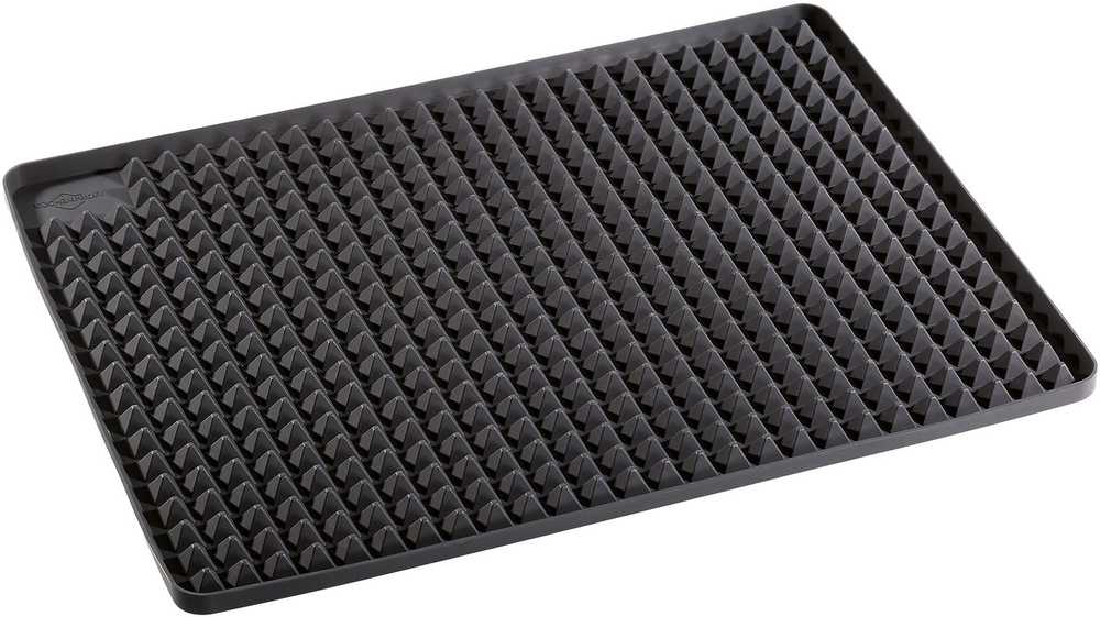 Küchenprofi Silikonová podložka do trouby Pyramide, černá