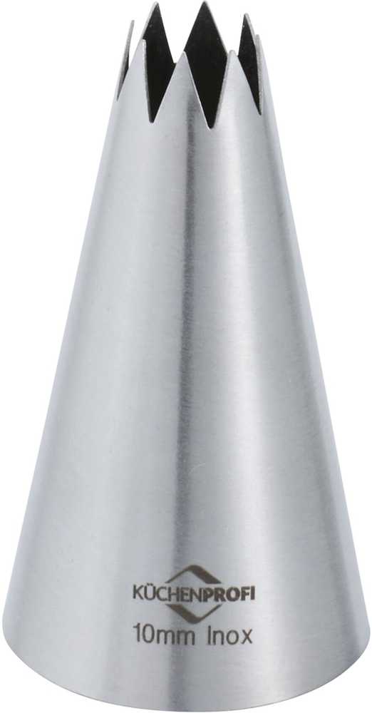 Küchenprofi Zdobící špička, hvězdicová, 10 mm