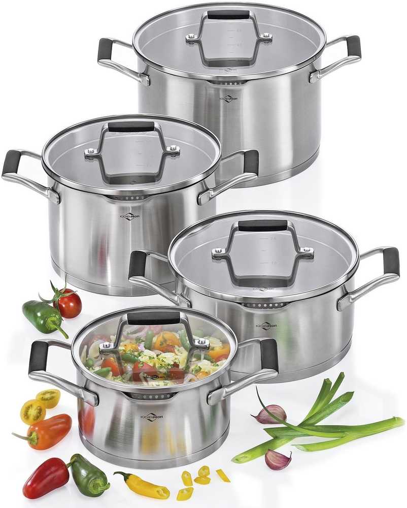 Küchenprofi Sada hrnců Bologna, 4 ks