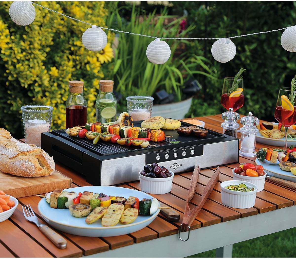 Küchenprofi Stolní elektrický gril Style