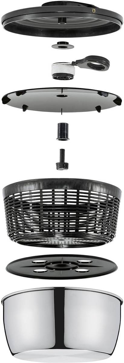 Küchenprofi Odstředivka na salát Wave, nerezová ocel