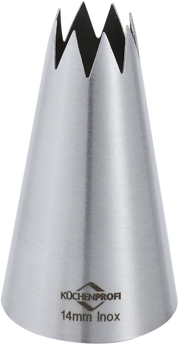 Küchenprofi Zdobící špička, hvězdicová, 14 mm