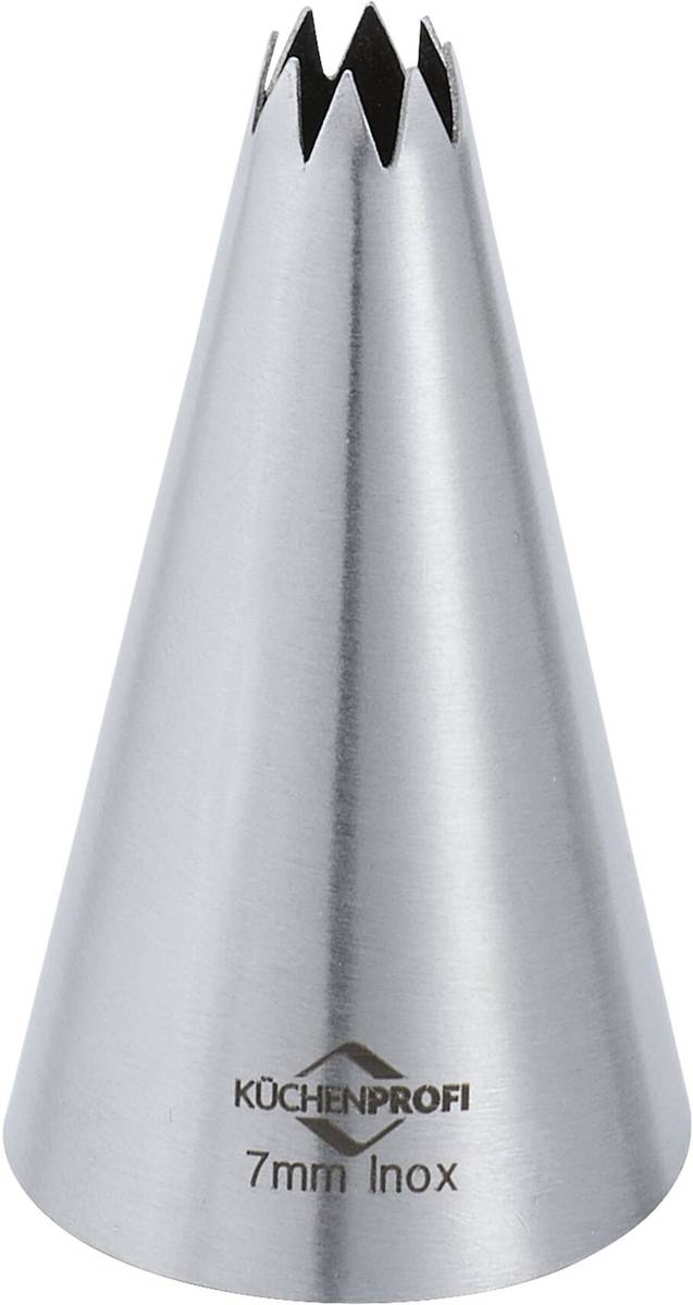 Küchenprofi Zdobící špička, hvězdicová, 7 mm