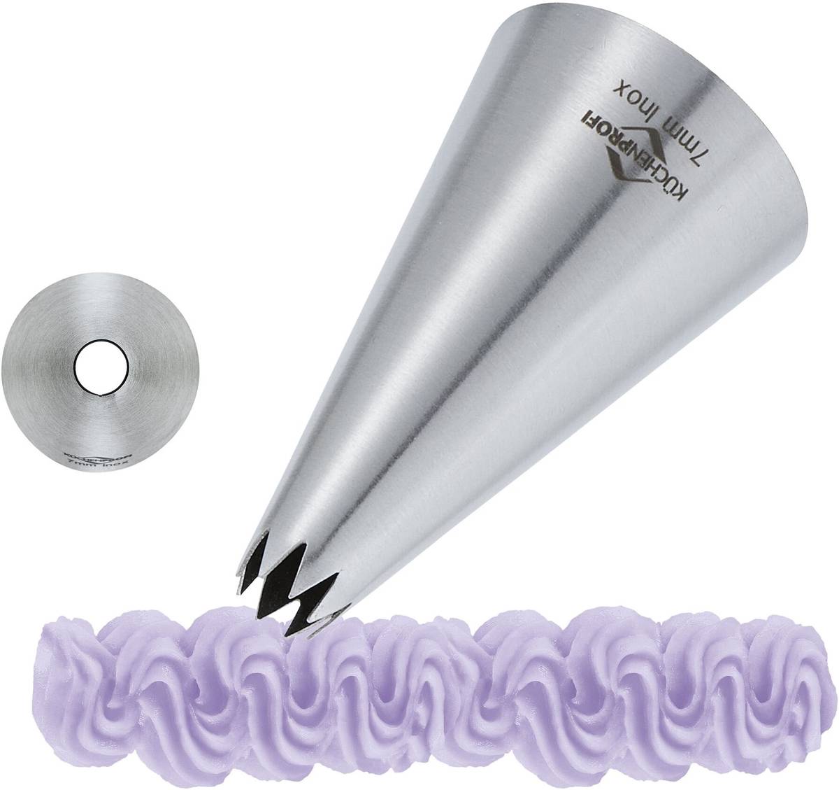 Küchenprofi Zdobící špička, hvězdicová, 7 mm