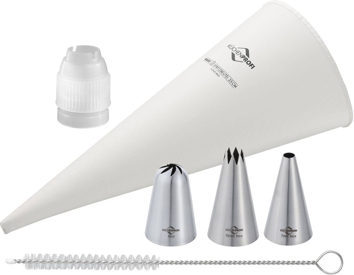 Küchenprofi Sada cukrářského sáčku a špiček, 5 ks