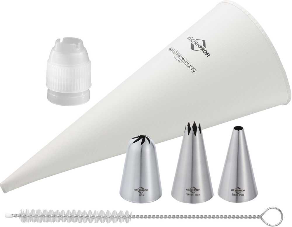 Küchenprofi Sada cukrářského sáčku a špiček, 5 ks