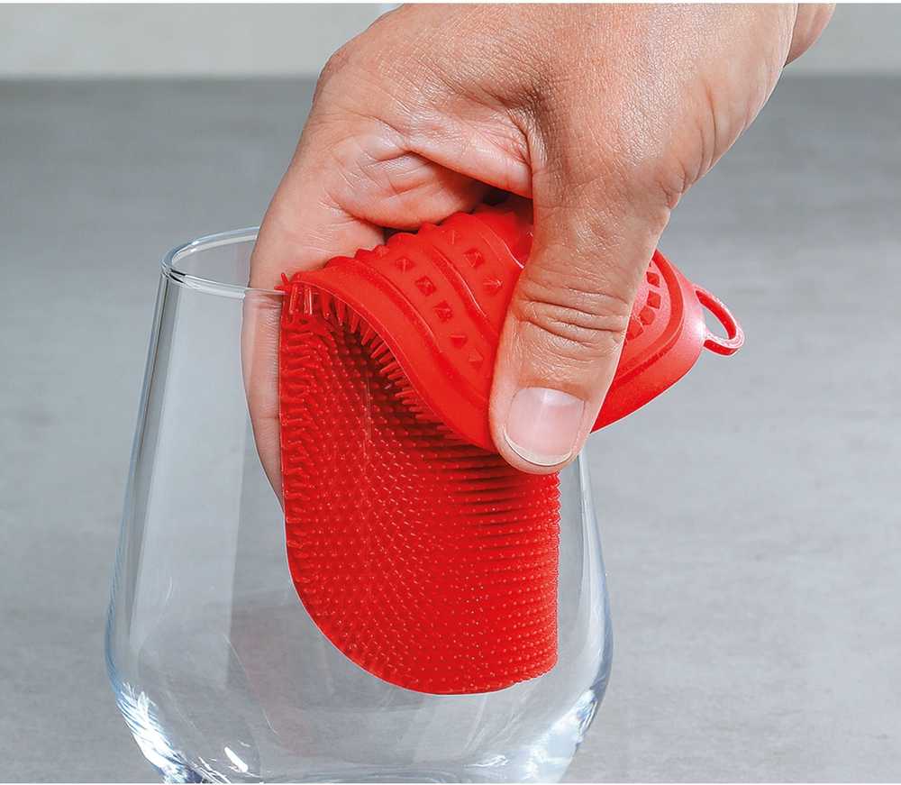 Küchenprofi Trend Silikonová houbička, červená