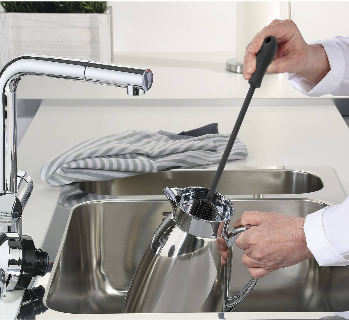 Küchenprofi Trend Kartáč na láhve, černá