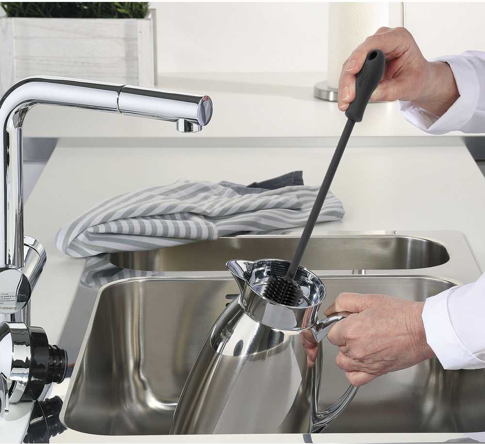 Küchenprofi Trend Kartáč na láhve, černá