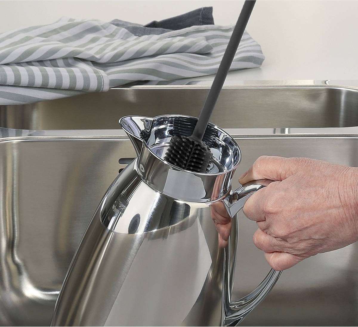 Küchenprofi Trend Kartáč na láhve, černá