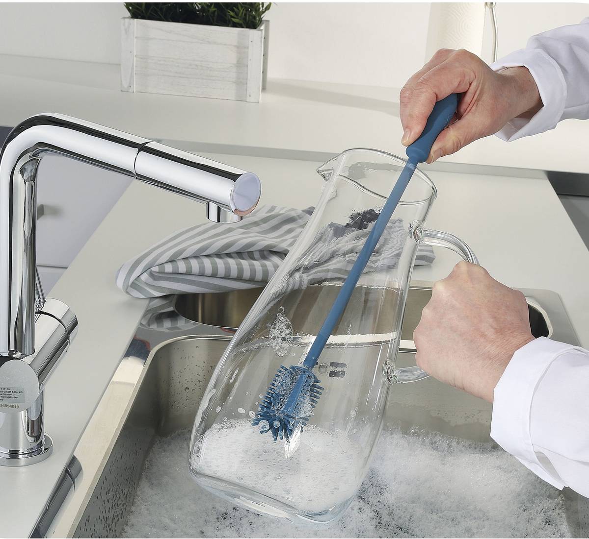 Küchenprofi Trend Kartáč na láhve, modrá