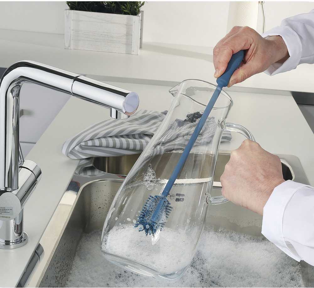 Küchenprofi Trend Kartáč na láhve, modrá