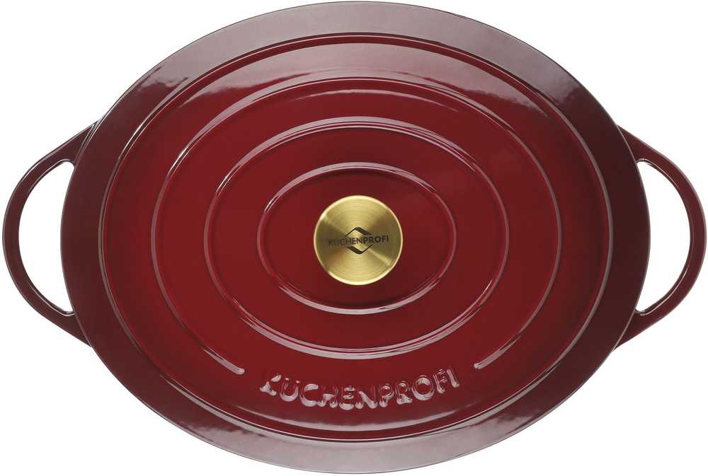 Küchenprofi Litinový hrnec, 33 cm, tmavě vínová